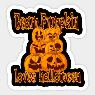 Pumpkin Halloween Witch Party Costume Gift Sticker